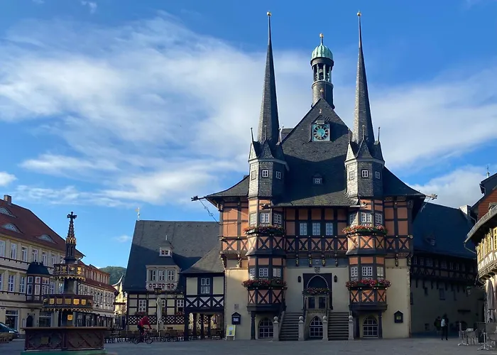 Harztraeume 2 - Fuer Familien & Freunde, 2 Schlafzimmer, Altstadtnah, Brockenbahnblick & Parkplatz Wernigerode