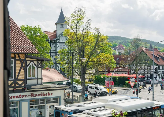 Harztraeume 2 - Fuer Familien & Freunde, 2 Schlafzimmer, Altstadtnah, Brockenbahnblick & Parkplatz Appartement *